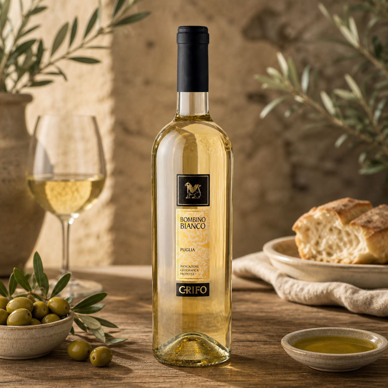 Bombino bianco Castel del Monte bottiglia da 750 ml
