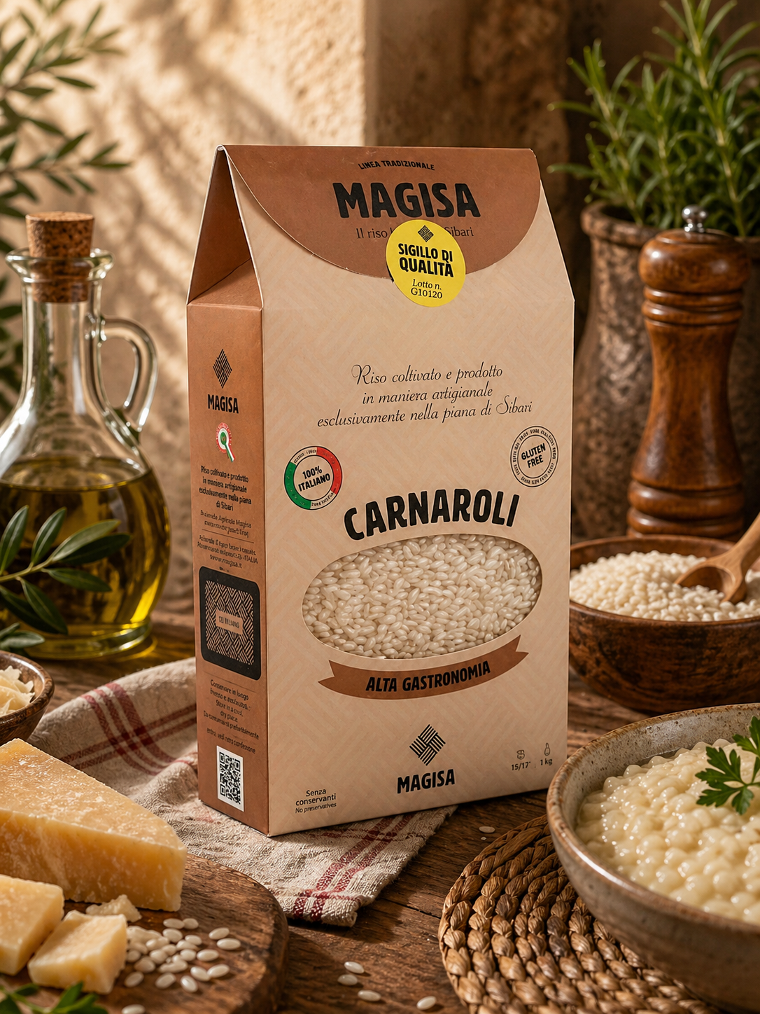 Riso Carnaroli confezione da 1 KG