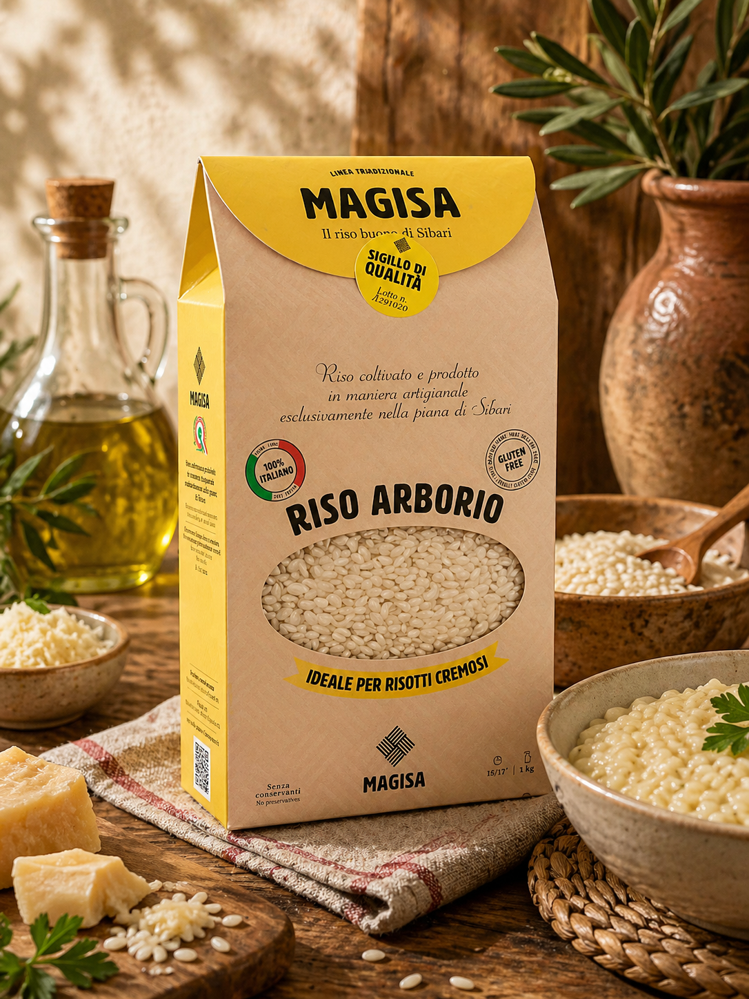 Riso Arborio confezione da 1 KG