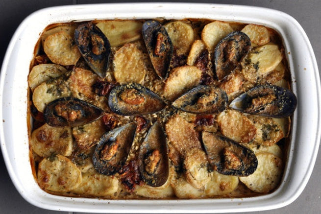 Riso, Patate e Cozze - Tiella Barese