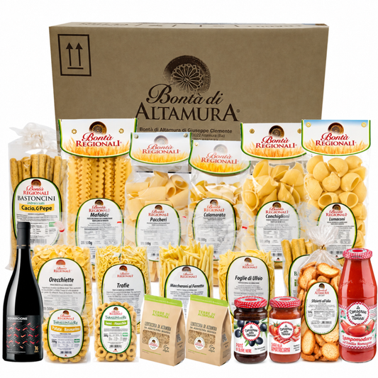 Cesto Gastronomico Natalizio Il Viaggio del Gusto 20Pz