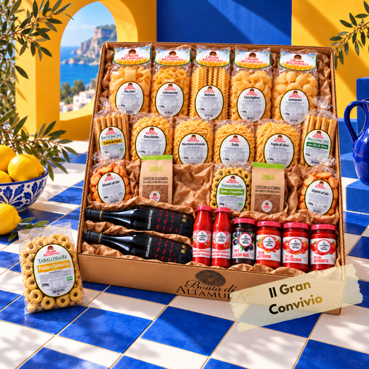 Cesto Natalizio Gastronomico Il Gran Convivio 25Pz