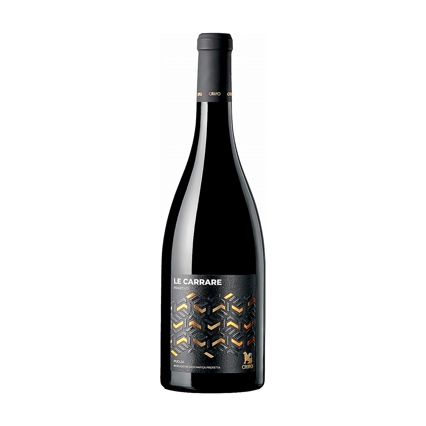 Le carrare Primitivo Puglia IGP bottiglia da 750 ml