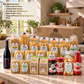 Cesto Gastronomico Natalizio Il Viaggio del Gusto 20Pz