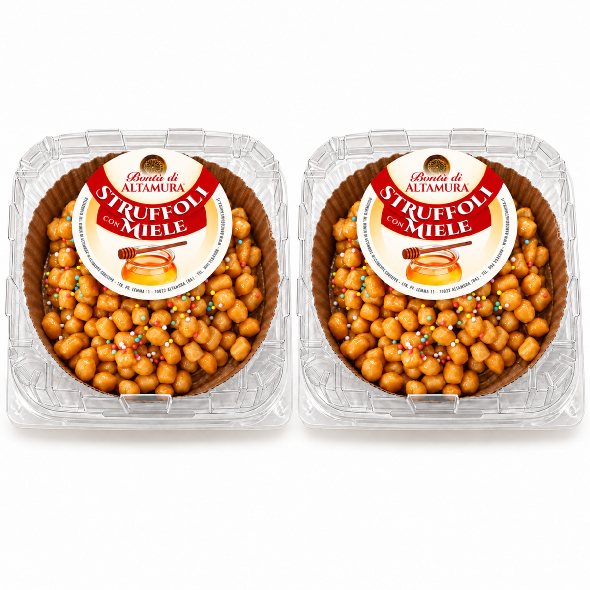 Struffoli Con Miele Dessert Artigianale Confezione 250 Gr