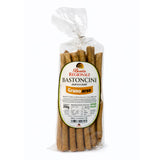 Bastoncini intrecciati al grano arso snack pugliesi confezione da 350 gr