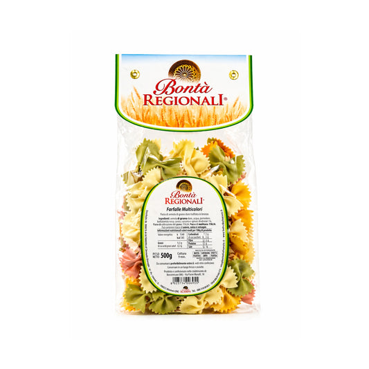 Farfalle multicolori confezione da 500 gr