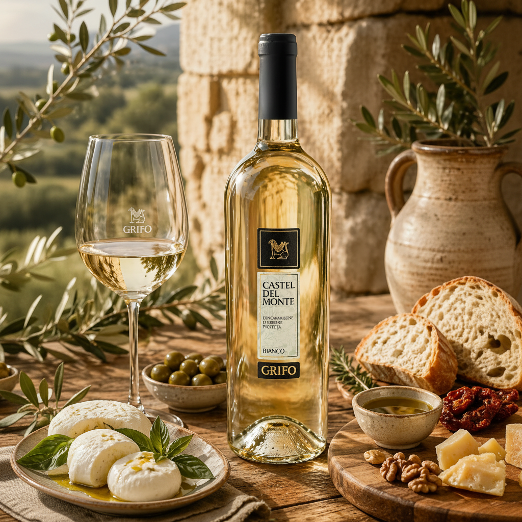 Castel del Monte DOP bianco bottiglia da 750 ml