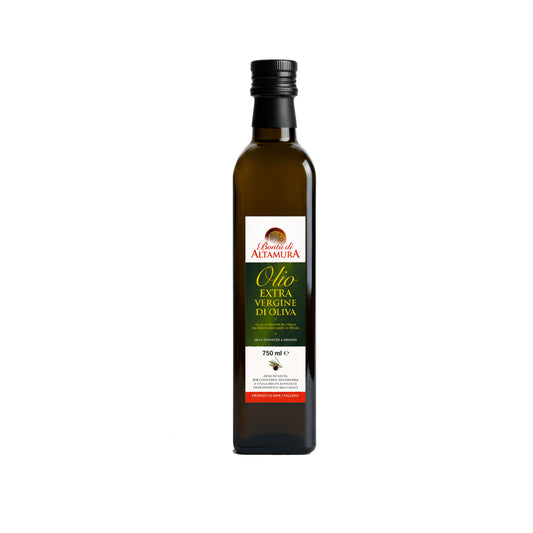 Olio extravergine d'oliva bottiglia 750 ml