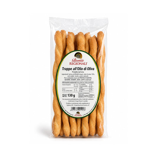 Trappe all'olio di oliva confezione da 130 gr