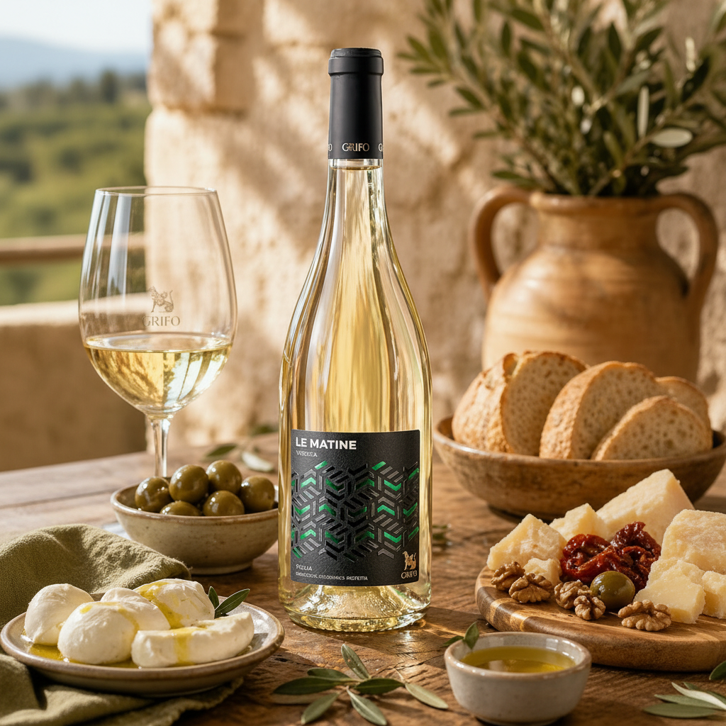 Verdeca le matine fiano Puglia IGP bottiglia da 750 ml